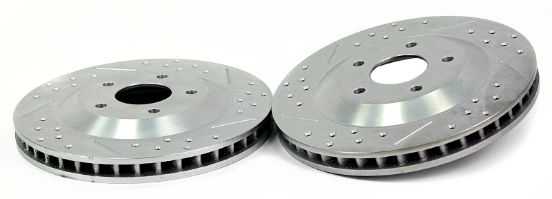 Chevrolet Corvette Brake Rotors (2) - Front - Baer Brakes - Claw Performance Rotors - `97-`04